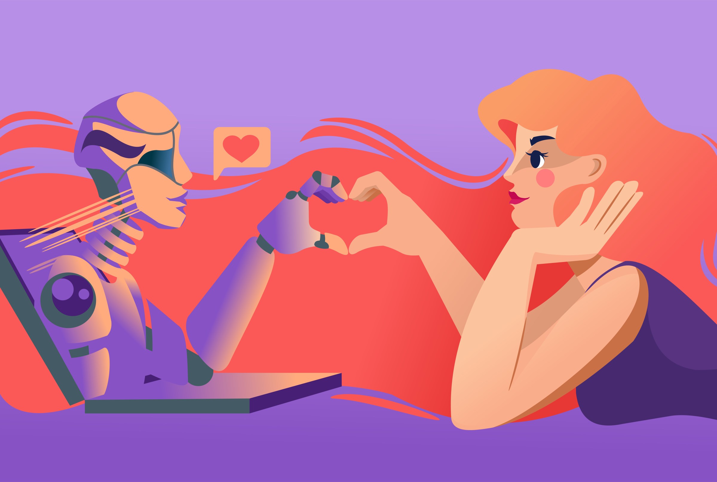 People are falling in love with — and getting addicted to — AI voices